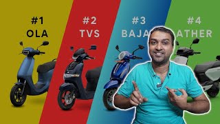 Top 5 Electric Scooter Brand  EV Sales October 2024 எப்படி இருக்கு பார்ப்போமா [upl. by Odrautse]