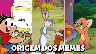 DESENHOS ANIMADOS QUE VIRARAM MEME  REVELANDO A ORIGEM [upl. by Klarrisa631]