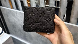 Ví Nam LV Mutiple Wallet Da Thật [upl. by Grindle888]