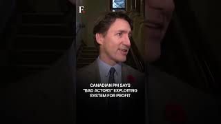 Canadian PM Trudeau Admits Slow Response to Immigration  Subscribe to Firstpost [upl. by Roice173]