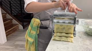 How to Make Ravioli with Marcato Atlas 150 amp Ravioli Attachment [upl. by Nichy845]