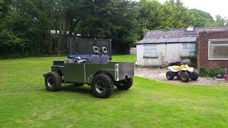 HOMEMADE AMPHIBIOUS VEHICLE JEEP BUILD PT7 [upl. by Oniger116]