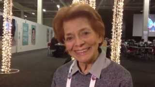 Eurovision 2013 Interview Lys Assia Winner 1956  wiwibloggs [upl. by Eelyrehc724]