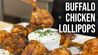 EASY Chicken Drumsticks Recipe  Buffalo Chicken Drumsticks in the Oven [upl. by Reinertson]