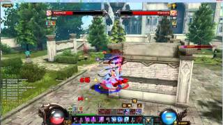 크리티카 뇌쇄 vs 체술 1  Kritika PVP Valkyrie vs Cat acrobat 疾风之刃 魅罗刹 [upl. by Ulberto]