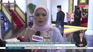 16 NOV 2024  BW ISITIADAT PENGANUGERAHAN DARJAH KEBESARAN DAN PINGATPINGAT NEGERI PERAK [upl. by Ellesor20]