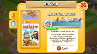 November Truck Event Guide  Hay Day [upl. by Yboc978]