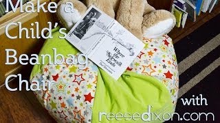 Make a Bean Bag chair [upl. by Colville]