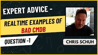 What Is a Bad CMDB CMDB Realtime Issues  ServiceNow CMDB Use Cases [upl. by Eimmak]