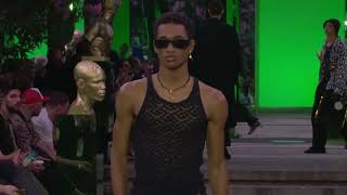 Versace Menswear SpringSummer 2023 [upl. by Assirrec]