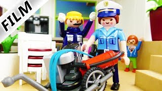 Playmobil Film Deutsch  POLIZEI KLAUT BEI FAMILIE VOGEL EINBRUCH IN LUXUSVILLA  Kinderserie [upl. by Nogras]