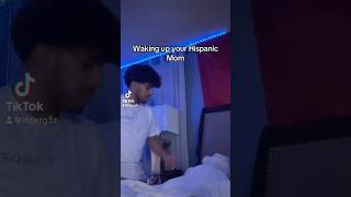 Waking up your Hispanic mom 😭 relatable trendingshorts [upl. by Esadnac881]