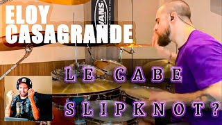 Baterista reacciona a Eloy Casagrande Peopleshit Slipknot [upl. by Atselec]