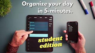 How I Organize My Busy Schedule Student Edition [upl. by Tyra548]