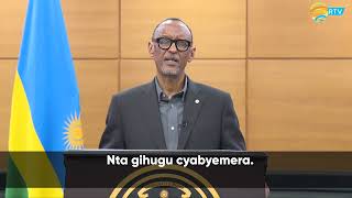 Ijambo rya Perezida wa Repubulika Paul Kagame risoza umwaka wa 2022 [upl. by Melamed]