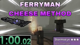 Ferryman Cheese EASY STORMSEYE  Deepwoken [upl. by Inaffit]