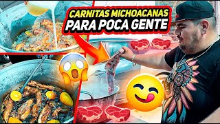 COMO HACER CARNITAS MICHOACANAS PARA POCA GENTE  PATRON NETO [upl. by Grannie]