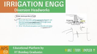 Weirs and Barrages  Irrigation Engineering [upl. by Ydnab]