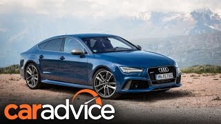 2016 Audi RS7 Performance review  CarAdvice [upl. by Eirdua580]