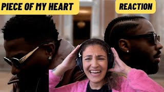 Wizkid ft Brent Faiyaz  Piece of My Heart  MUSIC VIDEO REACTION [upl. by Flita]