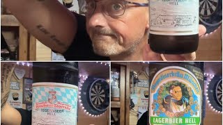 Augustiner Helles vs Tegernsee Tegernseer Helles Lager Comparison chat about these awesome lagers [upl. by Ssur]