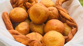 How To Make Dry PuffPuff Ghana TogbeiDry Bofrot “Twi Version” [upl. by Winstonn]