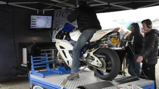 Honda CBR1000RR Dynojet Testbank DCA Motorcycles [upl. by Dlarej]