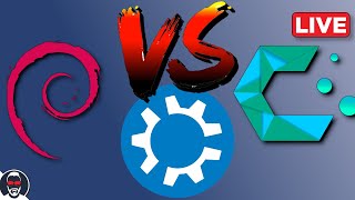 🔴 Debian vs Kubuntu vs CachyOS for GAMING [upl. by Tenner]