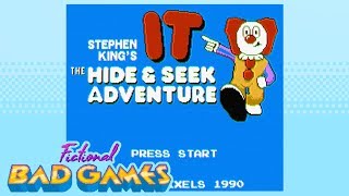 Stephen Kings IT The Hide amp Seek Adventure NES  Fictional Bad Games [upl. by Fortuna]