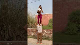 Waoo shorts ytshorts gymnast parkour couplegoals viralvideo [upl. by Power236]