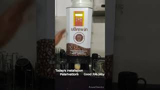 uBrewin Premix machine installation today [upl. by Wilek]