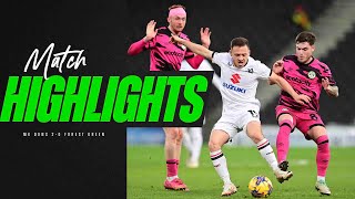 Match Highlights  MK Dons 20 Forest Green Rovers [upl. by Ebsen]