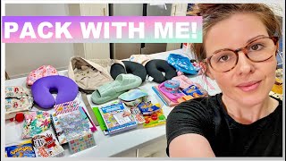 PACK WITH ME  HAND LUGGAGE FOR 3 KIDS  WHAT TO PACK  KERRY CONWAY [upl. by Arim]