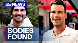 Bodies of allegedly murdered couple Jesse Baird and Luke Davies found  9 News Australia [upl. by Llerrut]