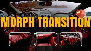 Powerpoint MORPH TRANSITION Tutorial  Powerpoint Tutorial [upl. by Nelia]