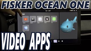 Fisker Ocean One  Video Apps [upl. by Minta160]