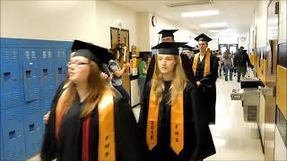 Farmington High School Graduate Walk 2018 [upl. by Elwee]