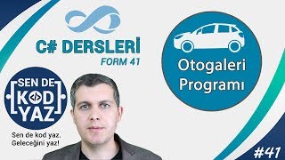 41C DataGridView Kullanımı Otogaleri Otomasyon 1 SendeKodYaz [upl. by Terza828]