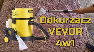 Odkurzacz 4w1 VEVOR  Na Mokro Na Sucho Piorący Dmuchawa  TEST [upl. by Stearn]