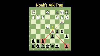 Noahs Ark Trap  Amazing chess trick in the Ruy Lopez🔥 [upl. by Ahsratal]