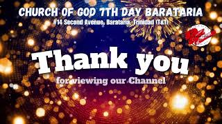 Church of God 7th Day Barataria 17th August 2024  Evening Session [upl. by Hendon281]