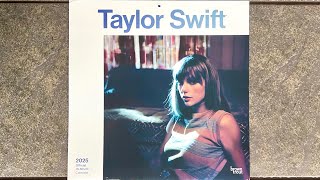 Taylor Swift  Midnights  2025 Official 16Month Wall Calendar Unboxing [upl. by Ayres]