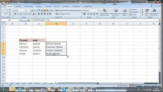 Fusionner des contenus de cellules fonction Concatener sur excel ou le quotampquot  Débutants [upl. by Roobbie562]