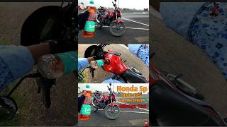 Honda sp mileage test⛽  Honda Sp Bs6 Mileage Test  Sp 125 Mileage Test shorts honda bikeride [upl. by Noevart]