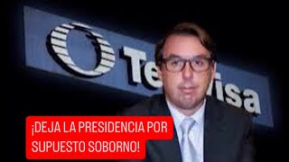 Emilio Azcárraga ¡DEJA LA PRESIDENCIA DE TELEVISA POR SUPUESTO SOBORNO [upl. by Wasserman]