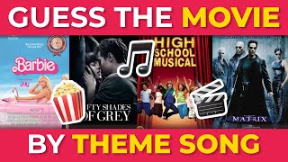 GUESS THE MOVIE BY THE THEME SONG PT 2 🎞️🎵  Movie Quiz [upl. by Irual]