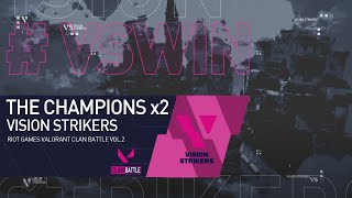 Vision Strikers ClanBattle VOL2 Grand Final Highlight [upl. by Nerland]