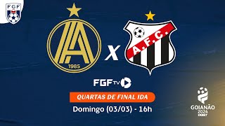 Ao vivo  AA Aparecidense X Anápolis FC  Campeonato Goianão 2024 [upl. by Merta]