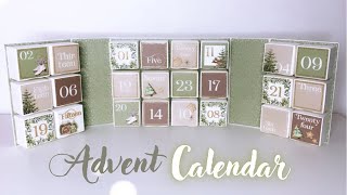 Advent Calendar Book  Tutorial [upl. by Hackett630]