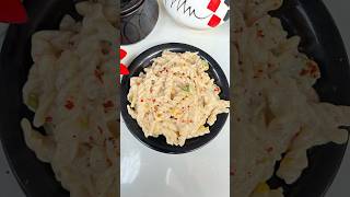 White Sauce Pasta 🍝  pasta shorts viralshorts [upl. by Arahsal]